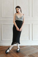 リシャラップスリーブレス (black)