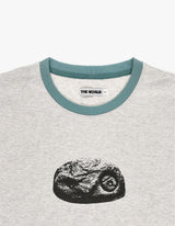SMALL STONE RINGER TEE TURQUOISE