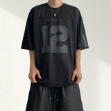 Enb Number Mesh Short-Sleeve T-Shirt (4 colors)