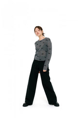 HIGH WAIST LONG PANTS