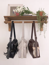 Pillow ribbon bag_black