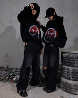 FAITH FADE - Angey Double Layer Hoodie (Black)