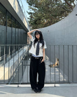 ベルトスウェットパンツ (Unisex)