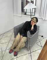 フラワーフードシャツ