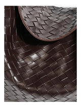 Magnetic Woven Check Tote Bag