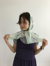 Misty Bloom scarf (3color)