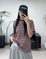 トゥレン ストライプ Tシャツ