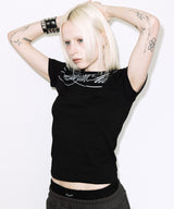 2WAY 08 ホースTシャツ (ブラック) F26QB078