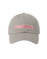 26SS TWO COLOR EMBROIDERY BASIC BALL CAP