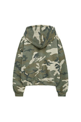 lg camo hood zip up (beige)