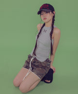 [NF] LAYERED MILITARY CAMO SHORTS_(KHAKI)_F24QD875