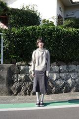 saros コットンスカート - ネイビー