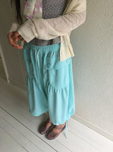 Capo Shirring Bermuda Pants