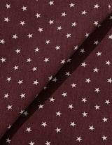 PIGMENT STAR MINI SKIRT(BURGUNDY)