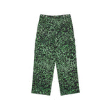 SP25 LEOPARD PRINT CARGO PANTS (GREEN)