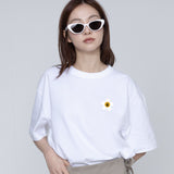 [UNISEX] TYL Small Flower Dot Smile Short Sleeve T-Shirt