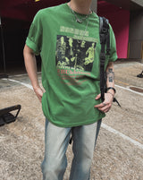 ロックバンドカラー半袖 (3 color)