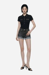 Loewe Shirring Mule Heels