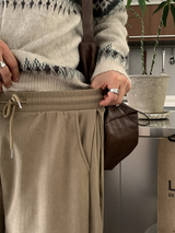  Kuiper Daily Shirling Wide Banding Pants  