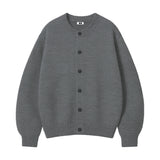 [Unisex] RÉSERVE BUTTON OVER FIT CARDIGAN [GRAY]