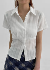 [MADE] Winkle Pleated Shirt