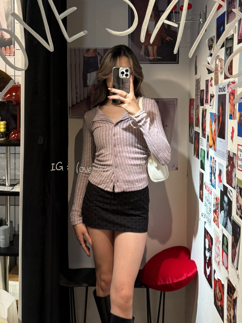 Subtle Stripes Button Up Top - 3 colours