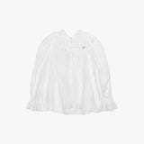 PETITE FRILL HOODIE BLOUSE