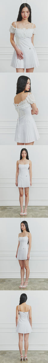 WENDY SHIRT DRESS white