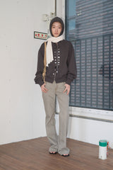 529 ブーツカットデニムパンツ (Beige/3size)