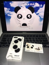 White Lucky Case & Panda Tok Set