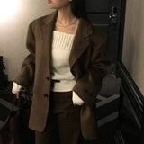 [BELLIDE MADE] Antique, Handmade Overfit Half Coat