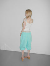 chloe mesh shirring top(2 color) 