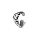 HEART TARGET EAR CUFF
