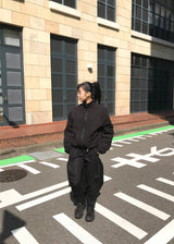 シャーリングポケットジップジャケット