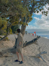 ASCLO ナイロンマルチポケットショートパンツ (3color)