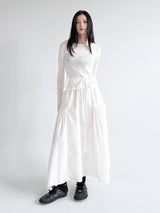  SOFT BOATNECK STRAP TEE