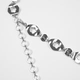 BLOOMING LOGO METAL BELT
