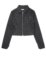  RIVET LINE DENIM JACKET