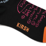 FISHING GRAPHIC SOCKS [BLACK]