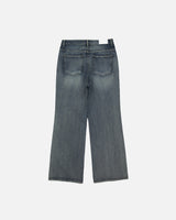  Ront Brush Flare Denim Pants 2C