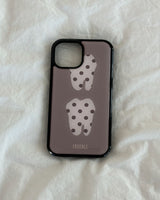 [MADE]Polka dot teeth epoxy bumper case