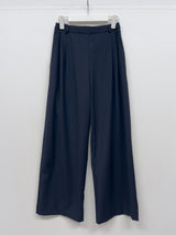 Eiffel Stripe Banding Wide Slacks