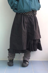 Layered Cut Shaped Skirt
