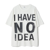 Untitled ノーアイディア ピグメントウォッシュ ショートスリーブ Off White
