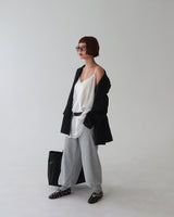 Step Oversized-Fit Blazer Jacket