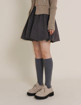 Cush Banding Pumpkin Balloon Mini Skirt