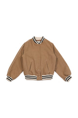 Wool Sporty Jacket [Brown]
