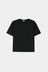 レギュラーフィットクロップド半袖Tシャツ