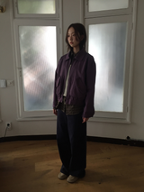 Cinched Button Blouson (2coolor)