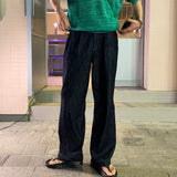 LMN エッセンシャルワンタックバックバンディングワイドデニム (2カラー)
